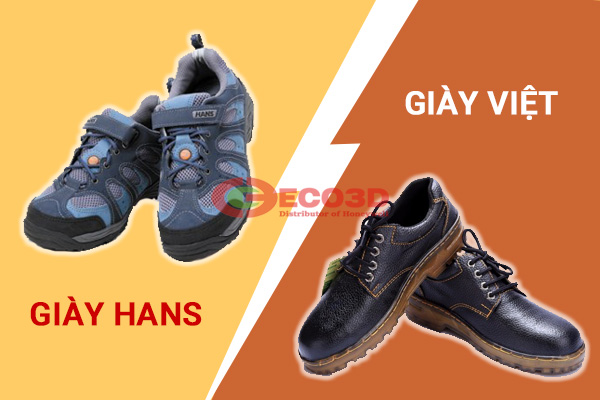 Nếu đi nhiều nên chọn giày bảo hộ thương hiệu Việt hay Hans