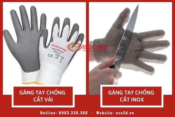 2 loại găng tay chống cắt phổ biến