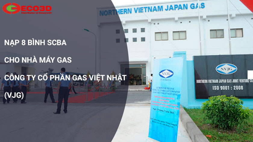 nạp bình SCBA cho nhà máy gas Việt Nhật