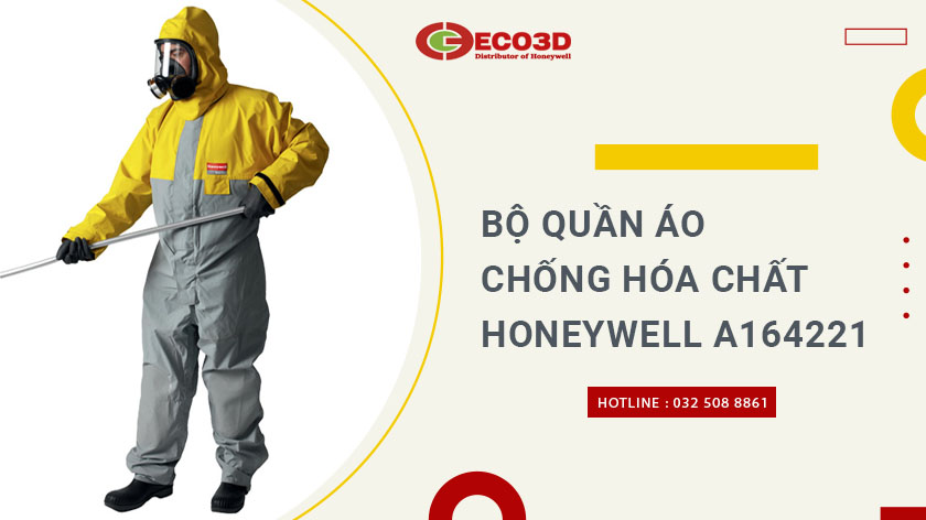 Bộ quần áo chống hóa chất A164221 Honeywell