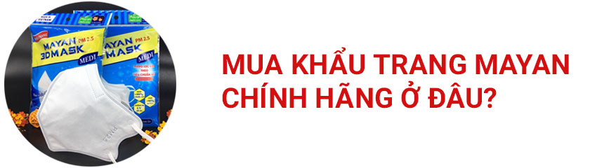 mua khẩu trang mayan chính hãng