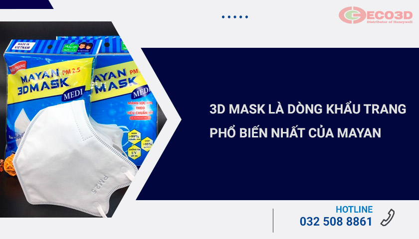 khẩu trang mayan 3d mask