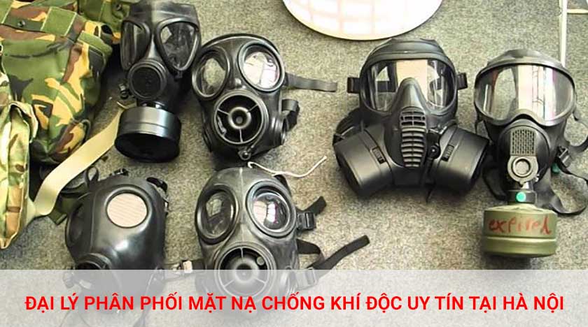 Đại lý phân phối mặt nạ chống khí độc uy tín tại Hà Nội