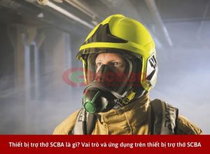 Thiết bị trợ thở SCBA là gì? Vai trò và ứng dụng trên thiết bị trợ thở SCBA