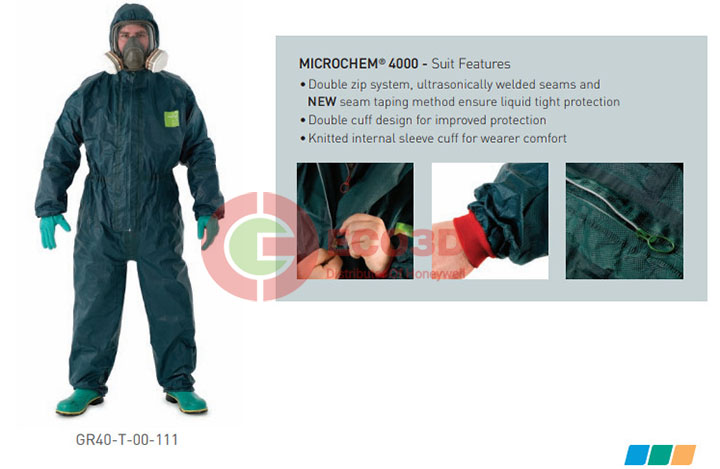 Quần áo BHLĐ chống hóa chất model MC4000