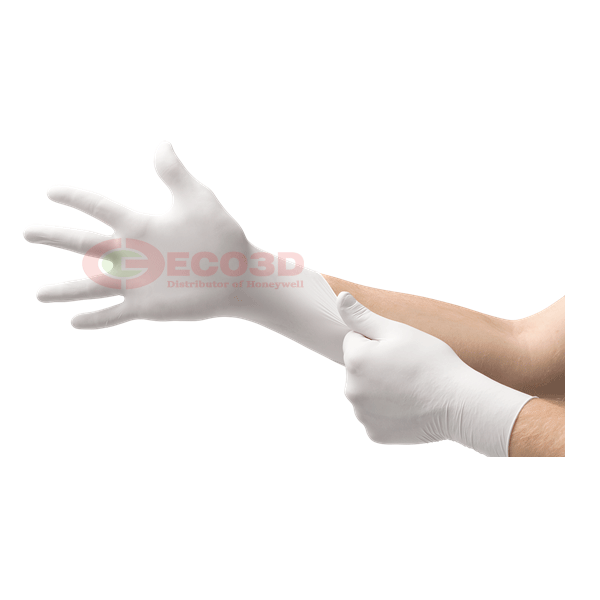 Găng tay Nitrile dùng một lần Ansell VersaTouch 92-205 màu trắng (Hộp 50 đôi)