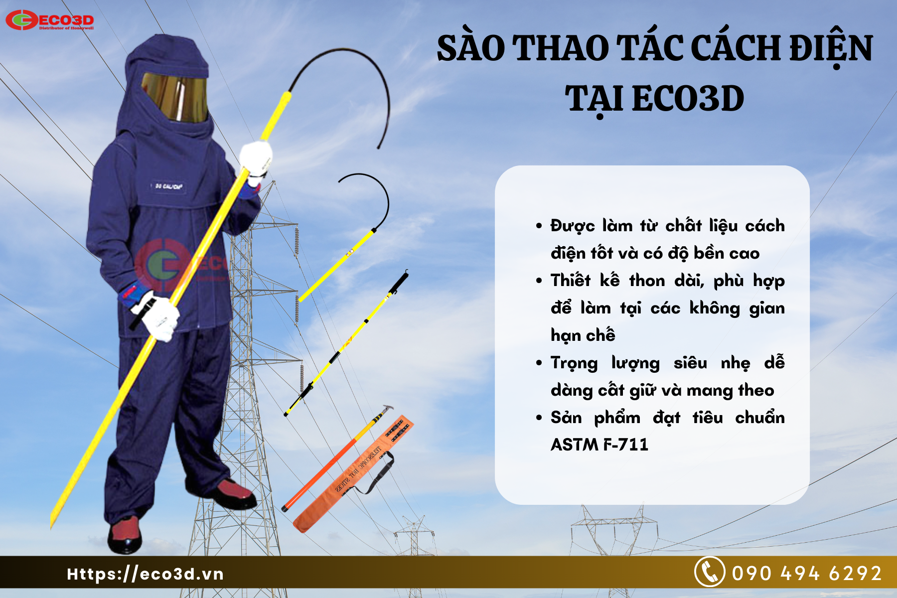 Sào thao tác SEW HS-175-5