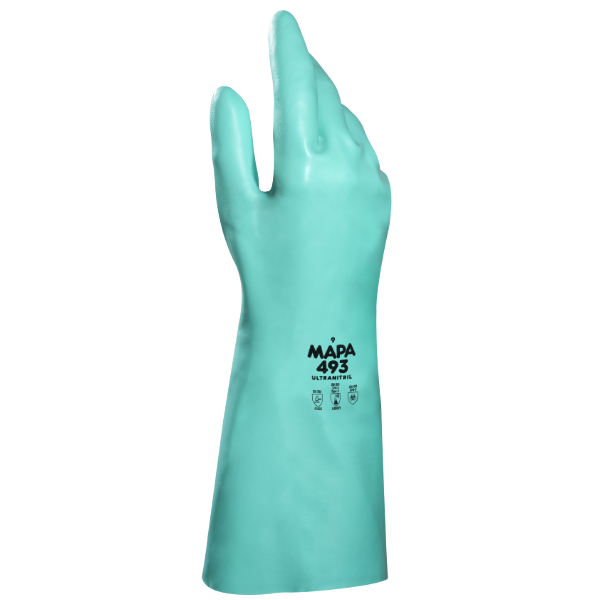 Găng tay chống hóa chất MAPA Ultranitril 493