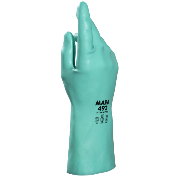 Găng tay chống hóa chất MAPA Ultranitril 492