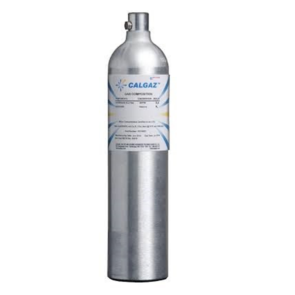 Bình khí tiêu chuẩn Calgaz 2AL H2S/CO/CH4/O2 A0431485 (34L)