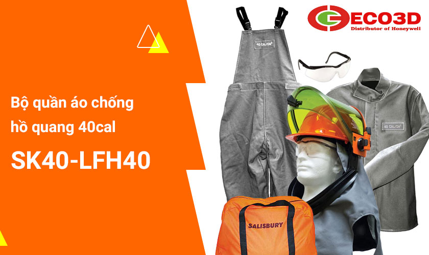 Bộ quần áo chống hồ quang điện 40CAL SK40-LFH40