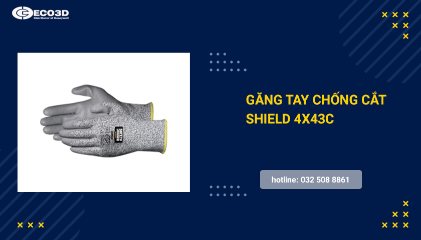 găng tay chống cắt shield 4x43c