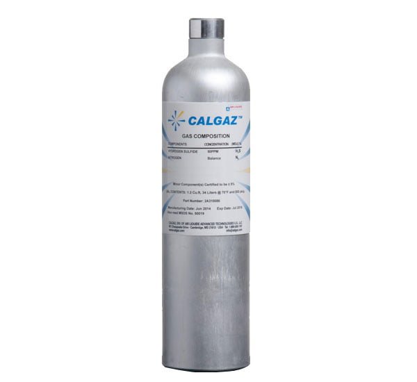 Bình khí chuẩn Calgaz NH3 10AL 25PPM NH3/N2