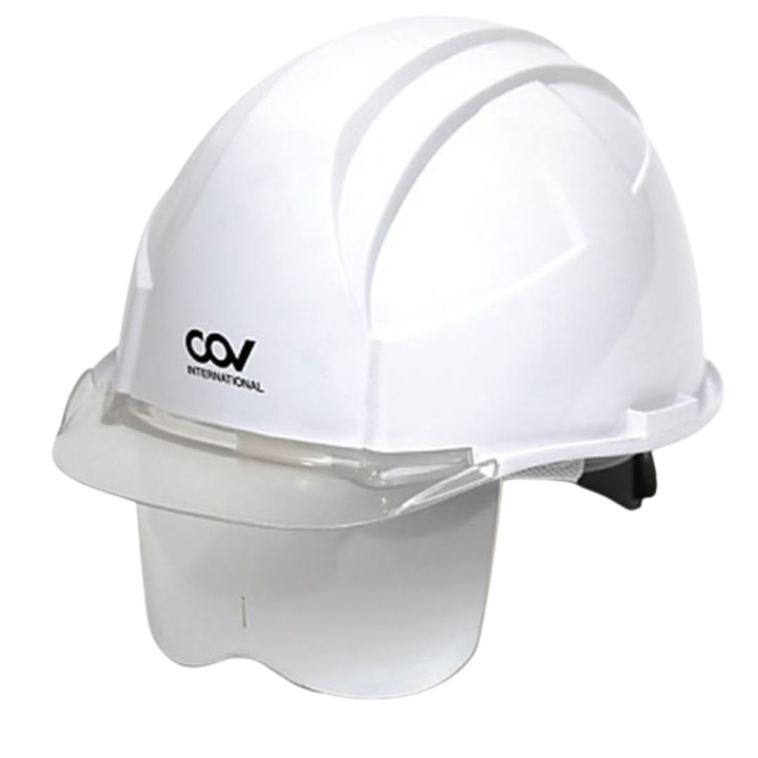 Mũ bảo hộ COV có kính bảo vệ
