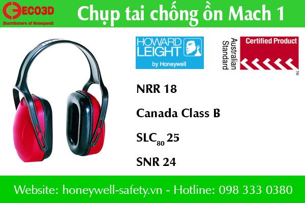 Mua chụp tai chống ồn Howard Leight Mach 1 tại Hà Nội